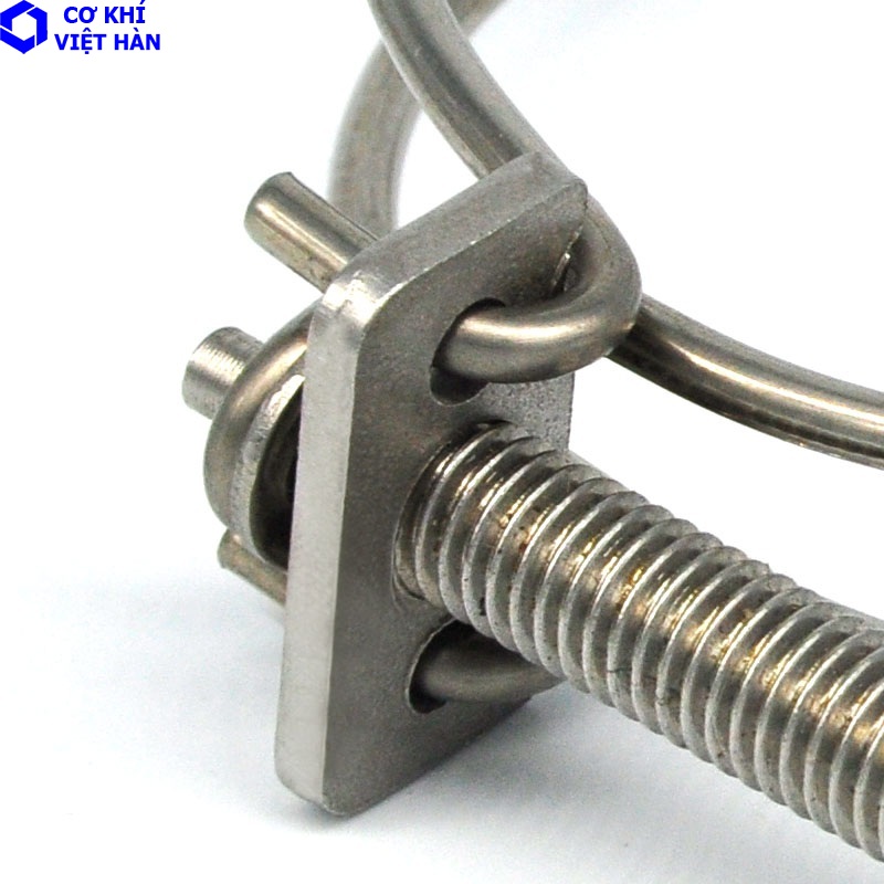 Đai xiết inox loại dây đôi inox 304 / 316 / 201