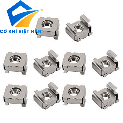 ỐC TỦ RACK INOX – Ê CU CÀI INOX – ĐAI ỐC CÀI INOX