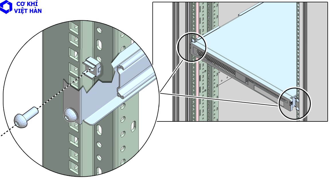 ỐC TỦ RACK INOX 304