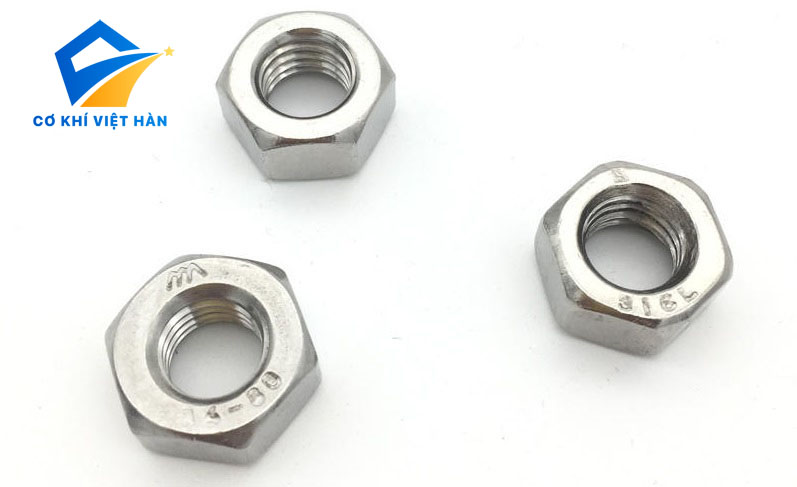 Các loại ốc lục giác inox được sử dụng nhiều nhất hiện nay