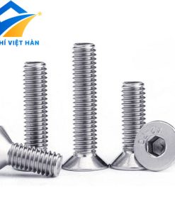 BULONG LỤC GIÁC CHÌM ĐẦU CÔN INOX