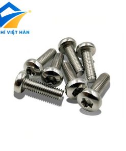 VÍT INOX ĐẦU HOA KHẾ THÂN BU LÔNG DIN 7985-TX - INOX 201, 304, 316, 316L, 310