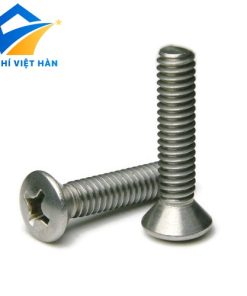 VÍT PAKE INOX ĐẦU OVAL THÂN BU LÔNG DIN 966 - INOX 201, 304, 316, 316L, 310