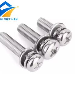VÍT INOX ĐẦU TRÒN THÂN BU LÔNG LONG ĐEN KÉP DIN GB9074.8 - INOX 201, 304, 316, 316L, 310