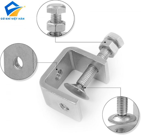 GIỚI THIỆU SẢN PHẨM KẸP CHỮ C INOX