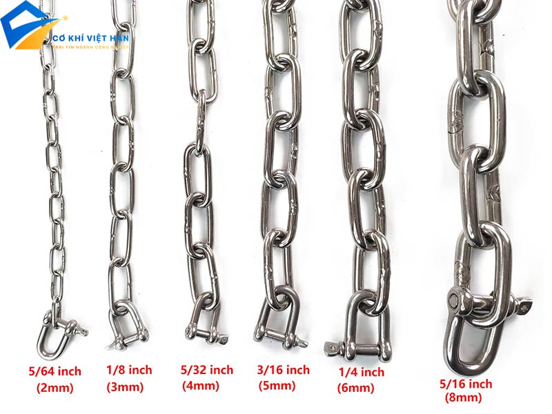 Dây xích inox là gì? Tổng quan về đặc điểm, phân loại và ứng dụng