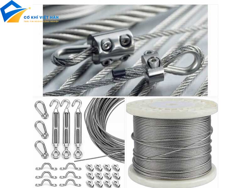 Dây cáp inox là gì? Tổng quan về đặc điểm và ứng dụng trong công nghiệp