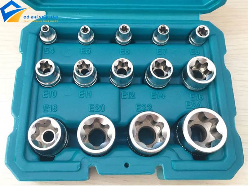 Các loại đầu tuýp phổ biến