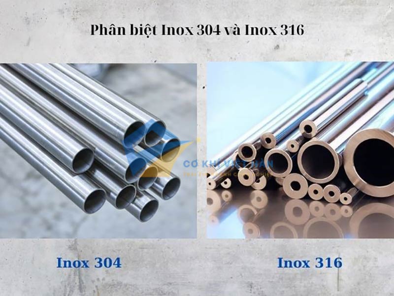 Phân Biệt Inox 304 và Inox 316: Những Điều Cần Biết