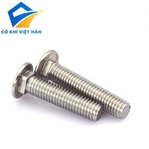 BU LÔNG INOX ĐẦU TRÒN CỔ VUÔNG