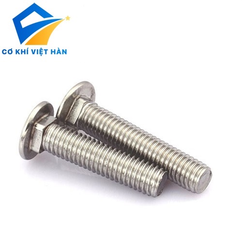 BU LÔNG INOX ĐẦU TRÒN CỔ VUÔNG