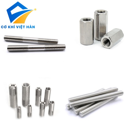 THANH REN - TY REN - ỐNG NỐI REN INOX