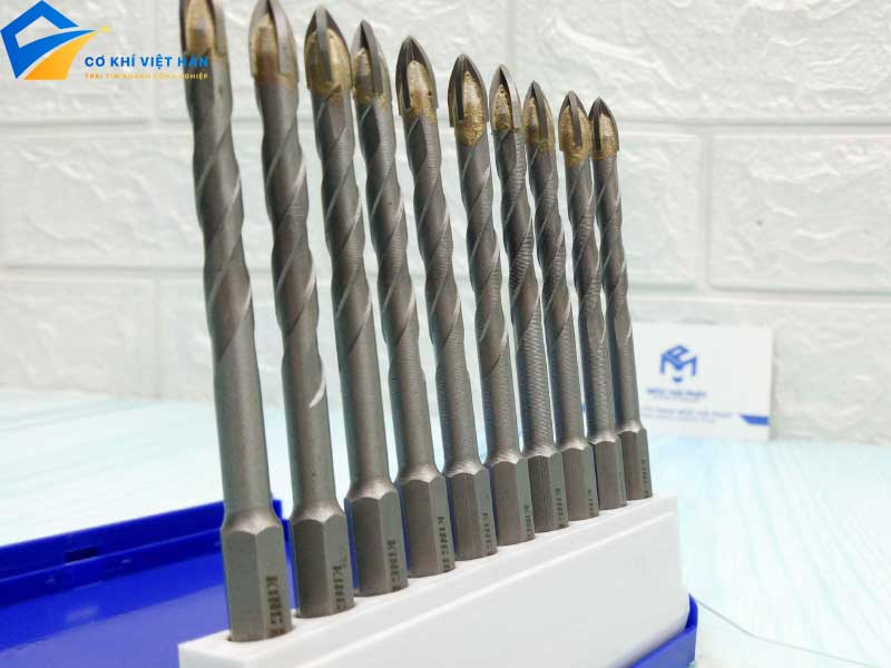 Các Loại Mũi Khoan Bê Tông Phổ Biến