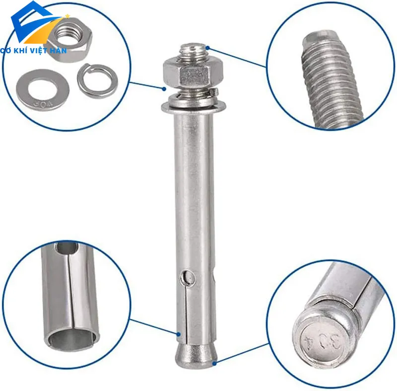 Bu lông nở inox 316