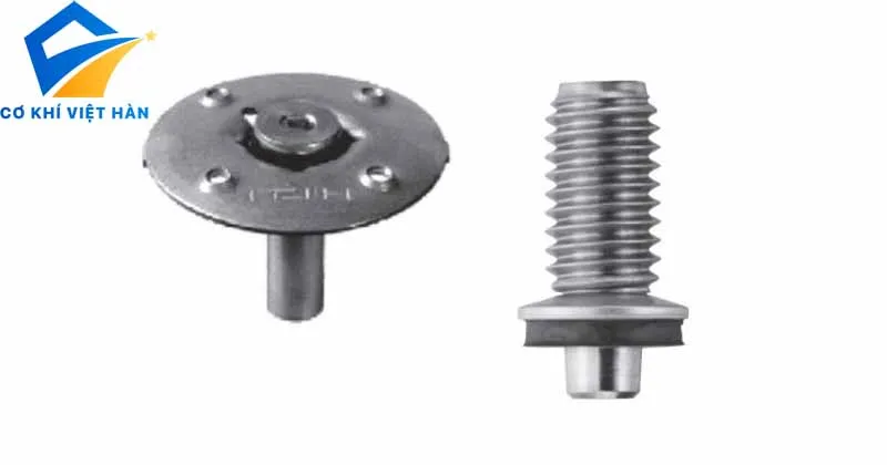Đinh tán kết hợp với đĩa lắp sàn grating