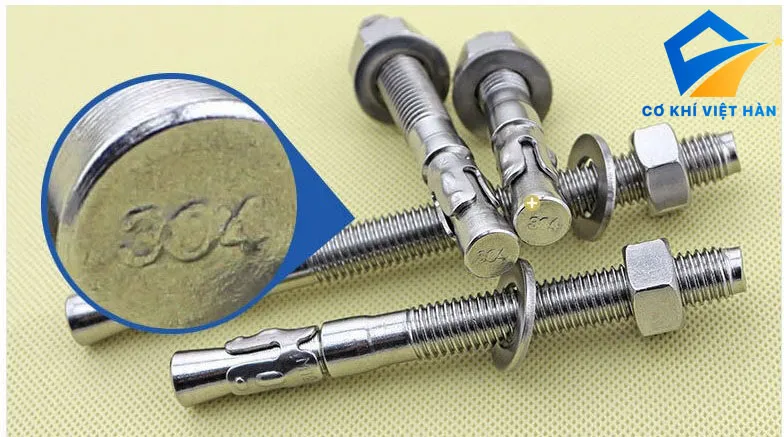 Bu lông nở 2 đoạn inox 316