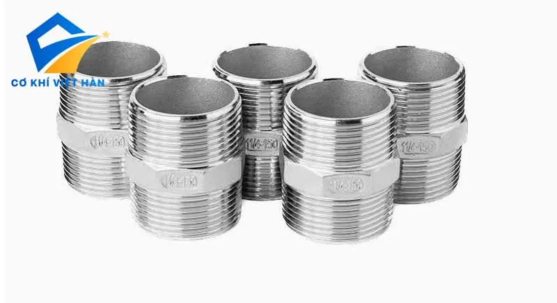 Kép Ren Inox (Hex Nipple)