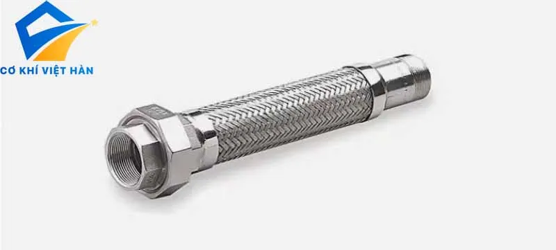Khớp Nối Mềm Ren Trong Ren Ngoài Inox