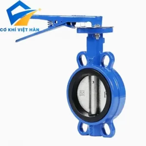 Van Bướm Tay Gạt Thân Gang Cánh Inox