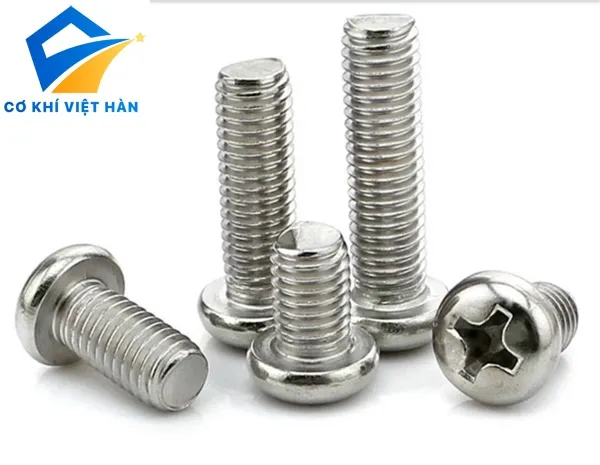 Vít Inox Pake Đầu Tròn (DIN 7985)